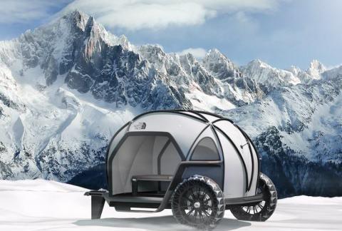 宝马发布未来之光露营车，新型面料，颠覆你的印象