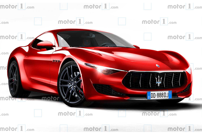 玛莎拉蒂全新跑车Alfieri渲染图曝光
