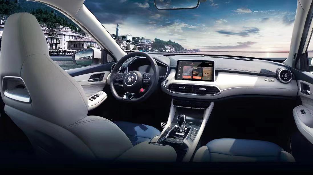 名爵eHS内饰及部分配置曝光,将出口欧洲市场