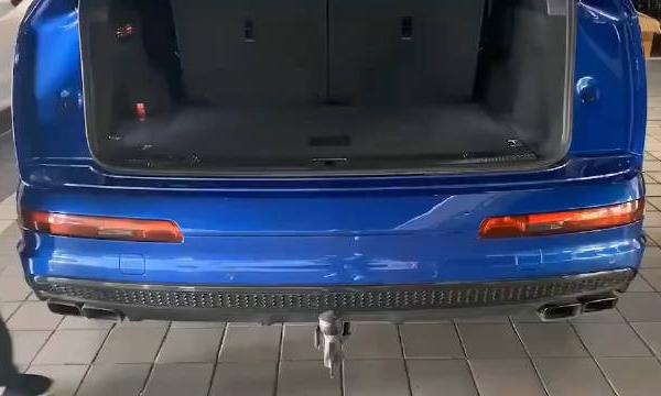 奥迪Q7/Q8改电动拖车钩，so cool