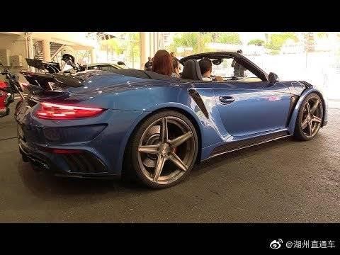 750HP保时捷991.2 Turbo S Stinger GTR -路上的排气声!