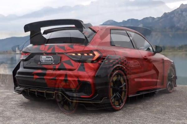 汽车视频：407匹的2020奥迪 A1宽体改装