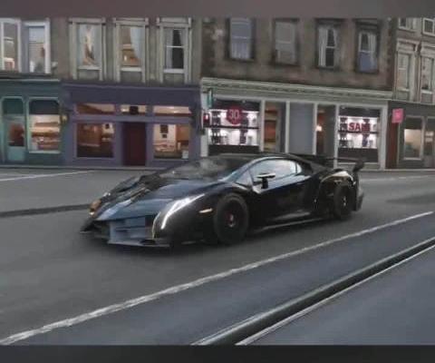 今天带您品鉴兰博基尼毒药，这样的超跑才是真正的性能怪兽