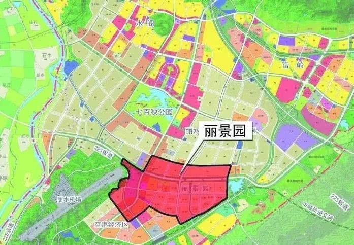 丽水机场边,占地6000多亩,有大动作