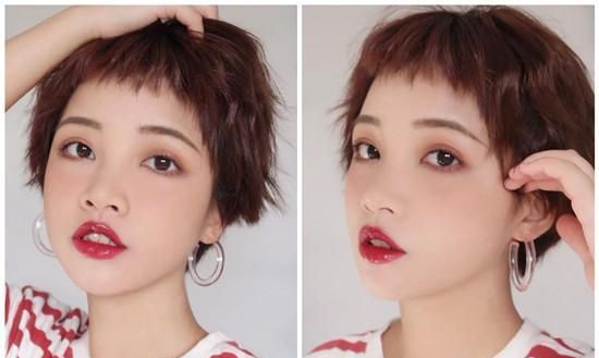 短发烫发图片女2019最新款 短发发型怎么夹卷教程