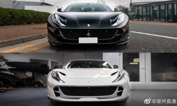 使用TOPAZSKIN把保时捷的颜色放在法拉利上!