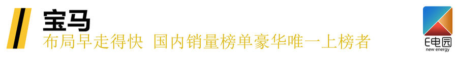 当BBA玩起新能源 不得不感叹他们认真的样子真帅!
