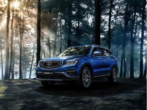 吉利博越主力车型优惠仅1万，销量丝毫不受影响斩获前三