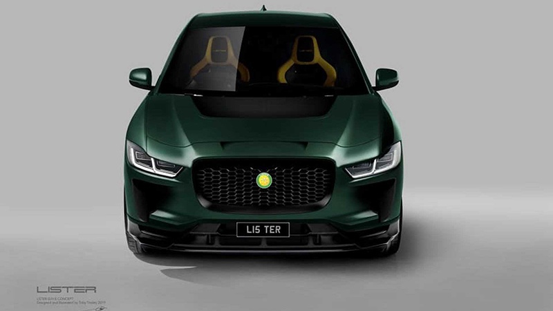 動力提升/4秒破百 車身碳纖維套件 捷豹I-PACE特別版概念車官圖