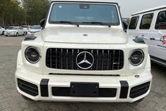 奔驰G63 白色带暗夜AMG套件是真的酷