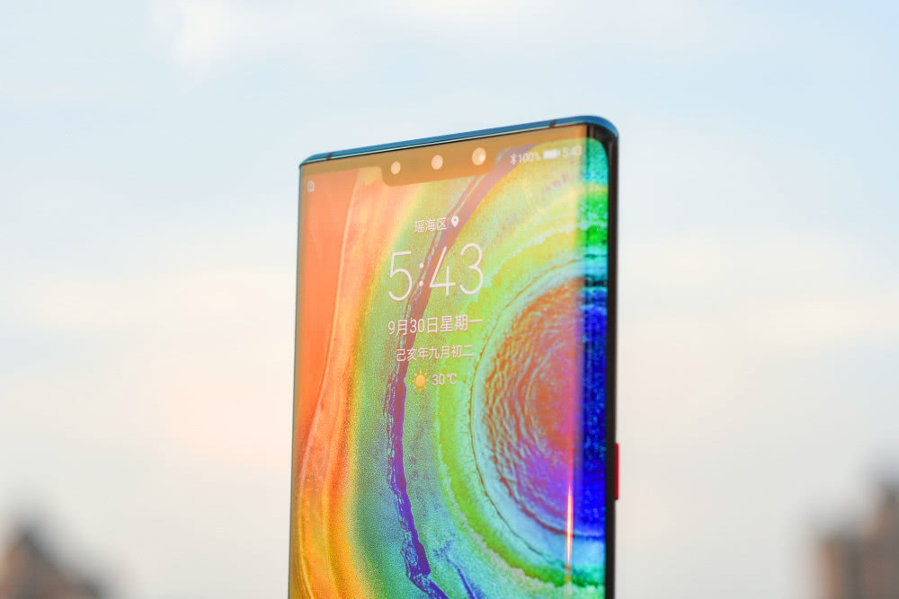 华为mate30pro曲面屏壁纸,mate30pro高清曲面壁纸 华为mate30pro现已跌至"新低价",脱离了5g,难道不行了?