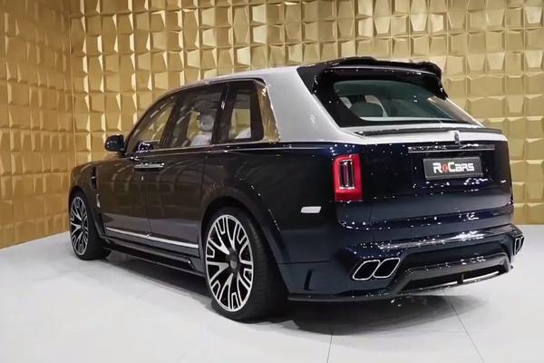 卖炭翁改装的劳斯莱斯库里南，真是豪中加壕