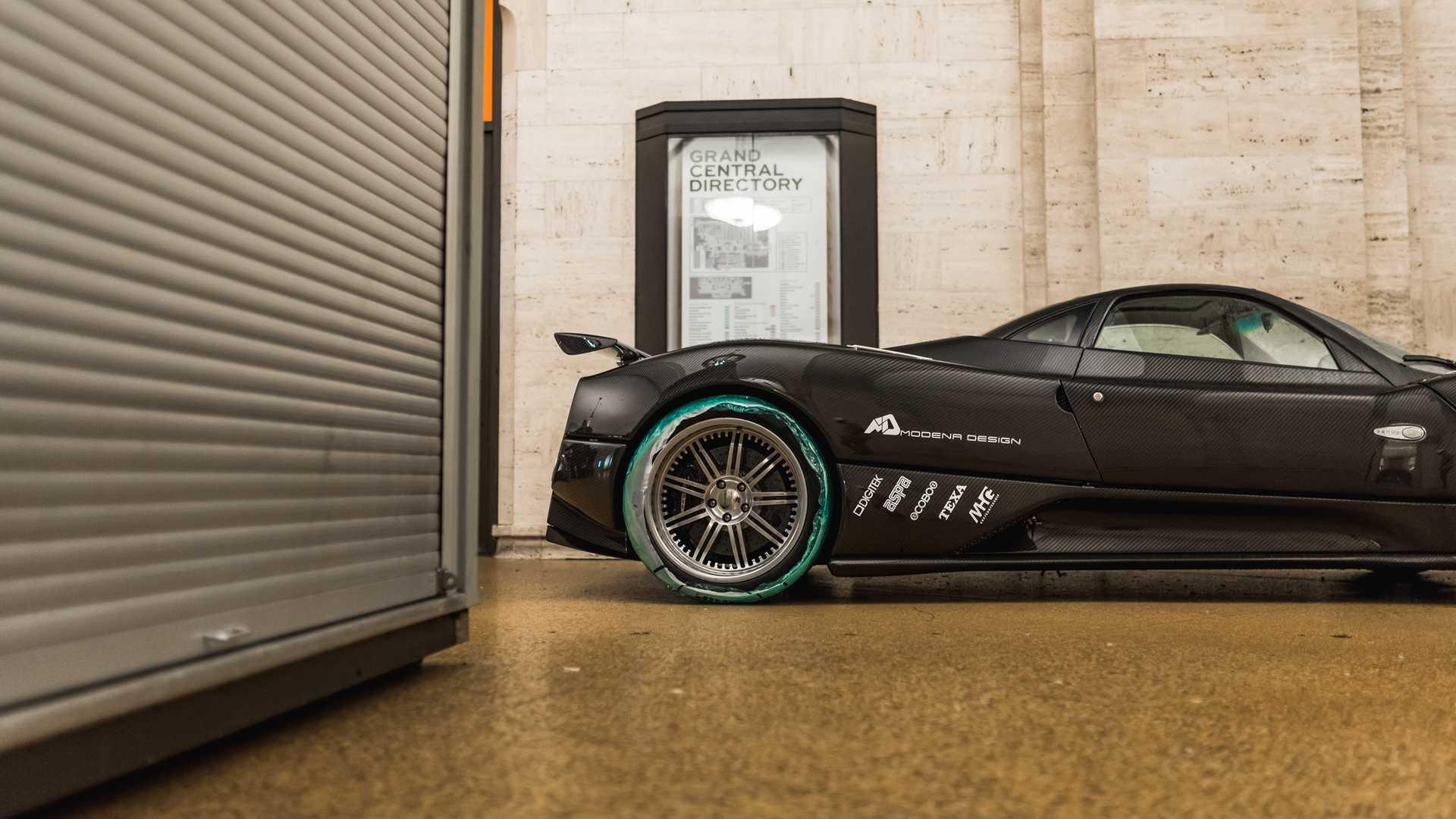 Zonda F亮相纽约中央火车站