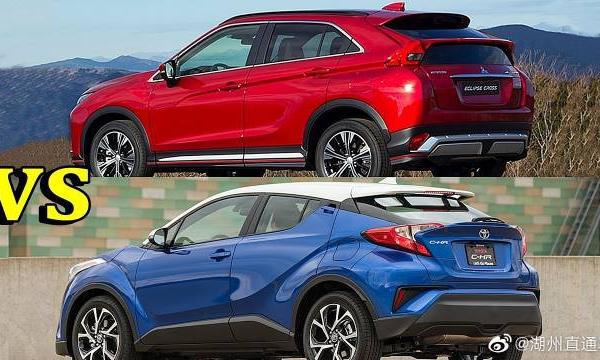 三菱Eclipse vs丰田C-HR，超级的喜欢