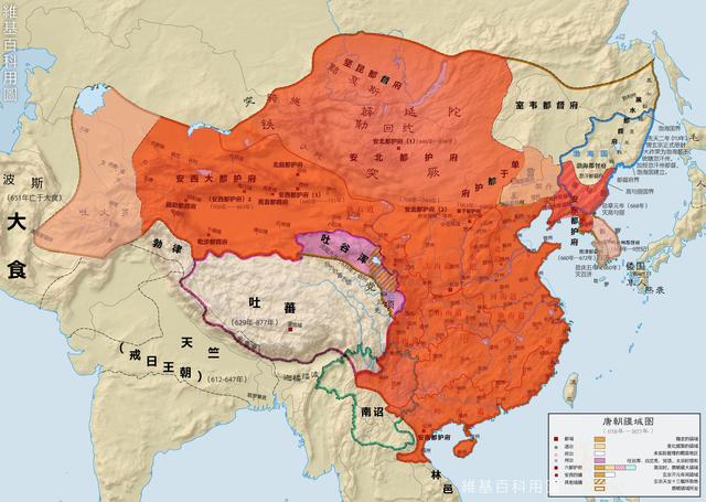 唐朝的疆域面积真的超过了1000万平方公里?很多只是势力范围