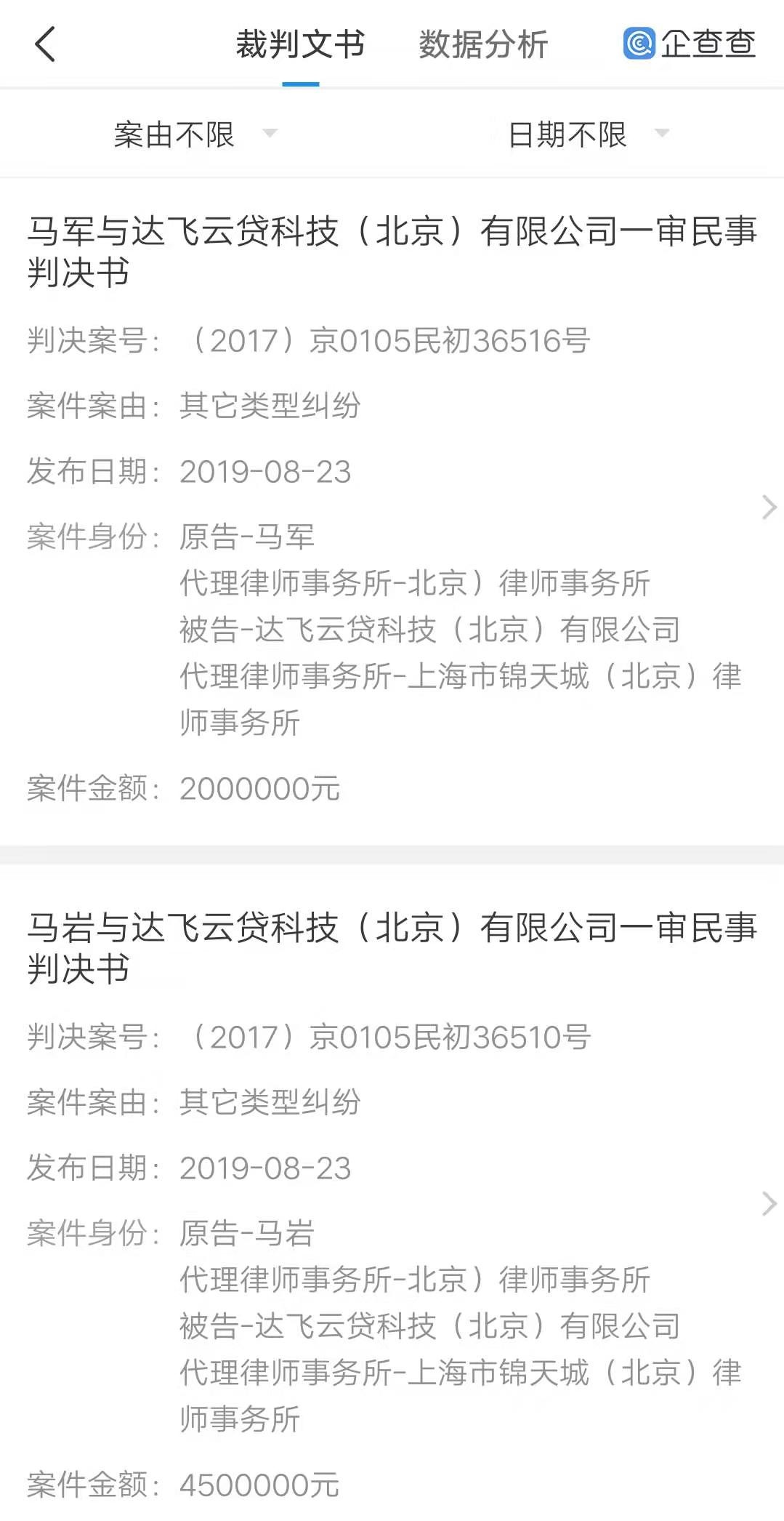 达飞云贷起诉发短信怎么办