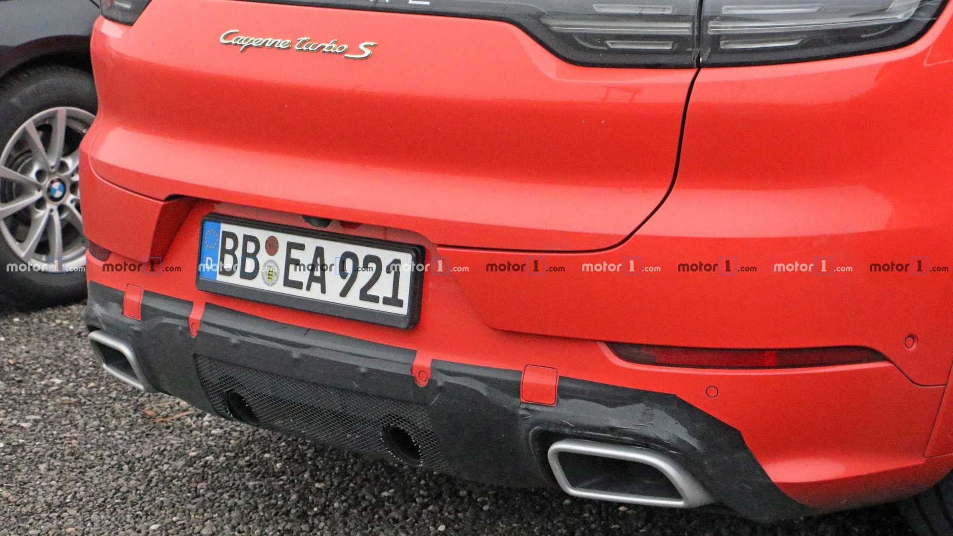 保时捷Cayenne Turbo S E-Hybrid Coupe谍照曝光