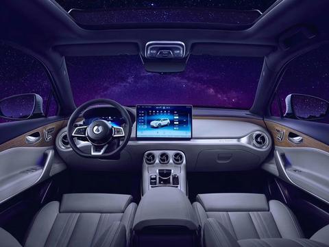 腾势X内饰官图发布 营造档次感/广州车展上市