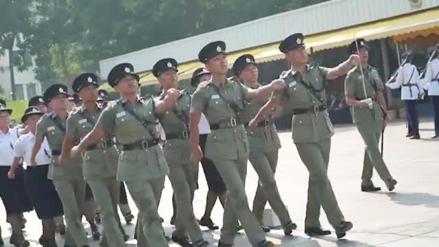 港警援军到了 香港警务处委任一批“特务警察”(含视频)