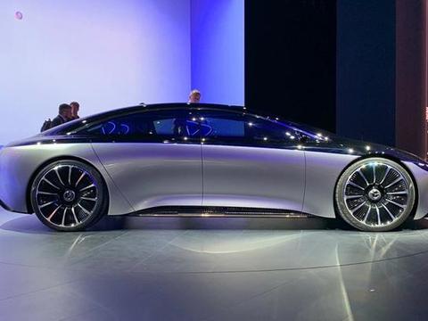 极具未来感 奔驰Vision EQS Concept概念车将亮相广州车展