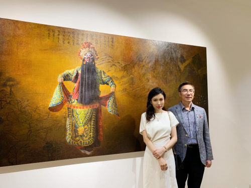 米巧铭油画个展《无相》在泰国曼谷成功举办