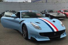 法拉利F12 tdf，超级好看的颜色