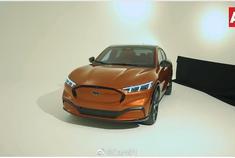 福特Mustang Mach-E提前曝光，11月18日在洛杉矶首发
