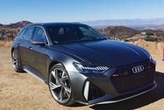 以后奥迪RS6就是我的奋斗目标了！