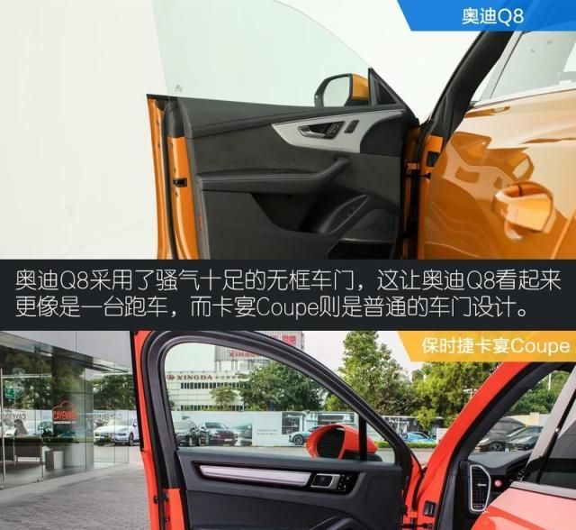 百万级跨界对决 奥迪Q8较量卡宴Coupe