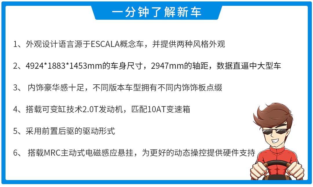 2.0T＋10AT，超帅后驱新车火速上线，这价格真香！