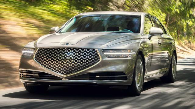 2020款Genesis G90亮相洛杉矶，配3.3升V6涡轮和5.0升V8引擎