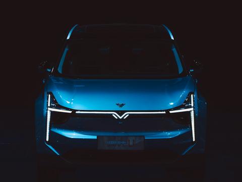 量产版哪吒U，亮相广州车展