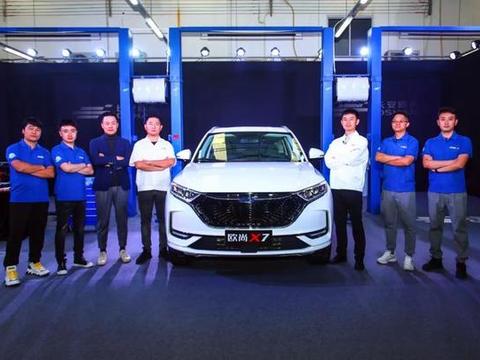 2019广州车展：别家车企在发布新车，唯独长安欧尚在玩拆车大法