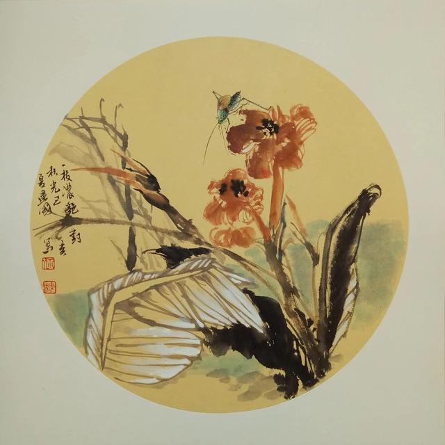 施建国画作:一草一木,花鸟鱼虫有"灵性"