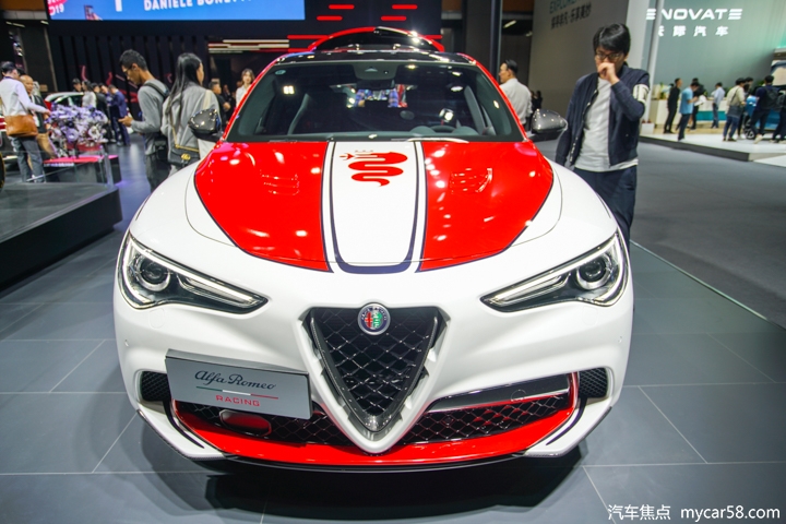 法拉利技术发动机,广州车展实拍Stelvio F1 Tributo全球纪念版