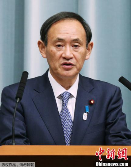资料图:日本东京内阁官房长官菅义伟。