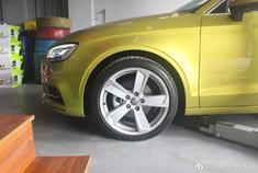 奥迪A3 小改VINIC刹车，灵敏的制动感觉真好