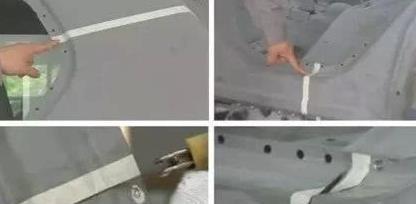 轿车的后翼子板，轻微刮破尽量不要更换