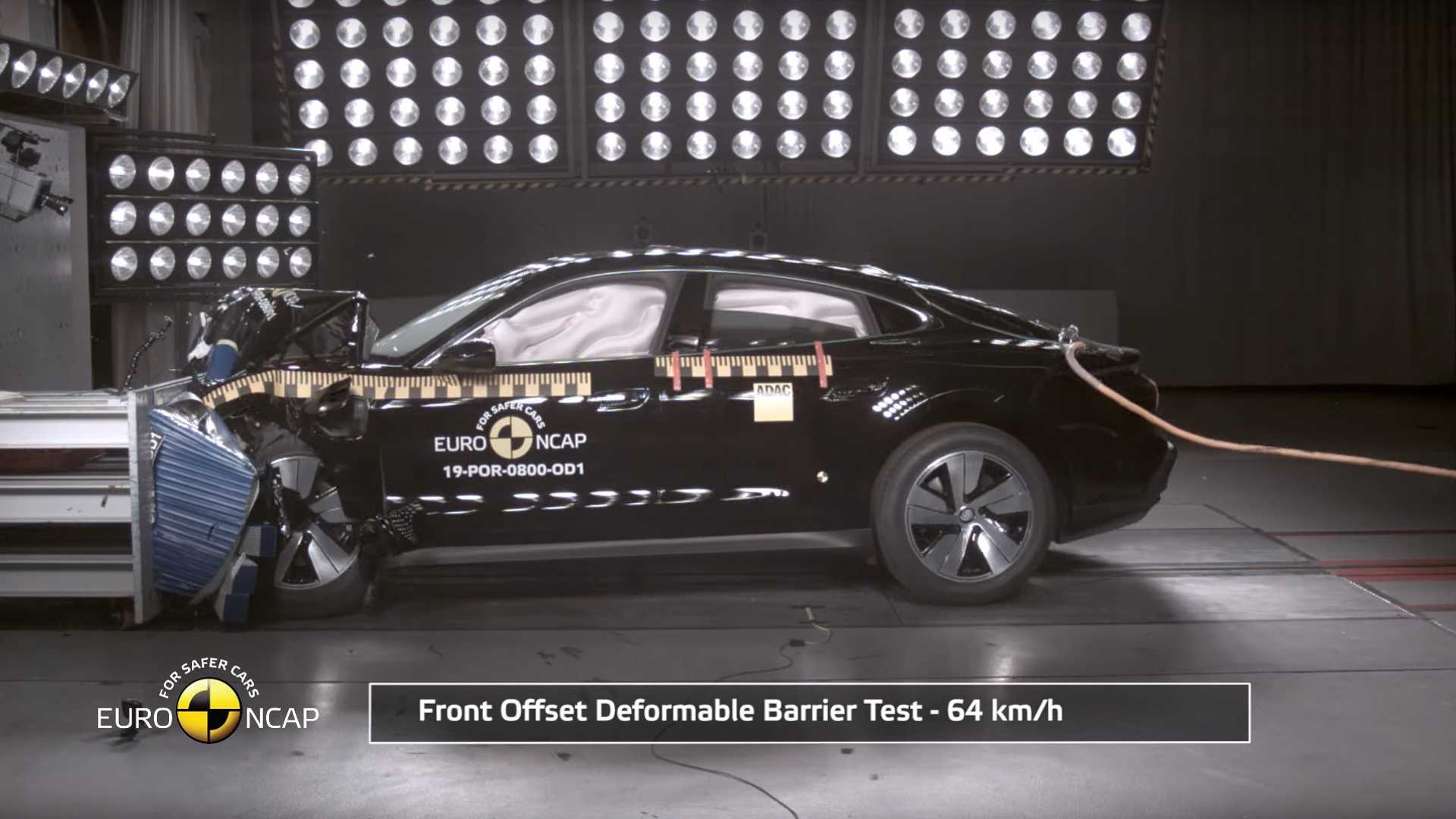保时捷Taycan获得五星级欧洲NCAP安全评级