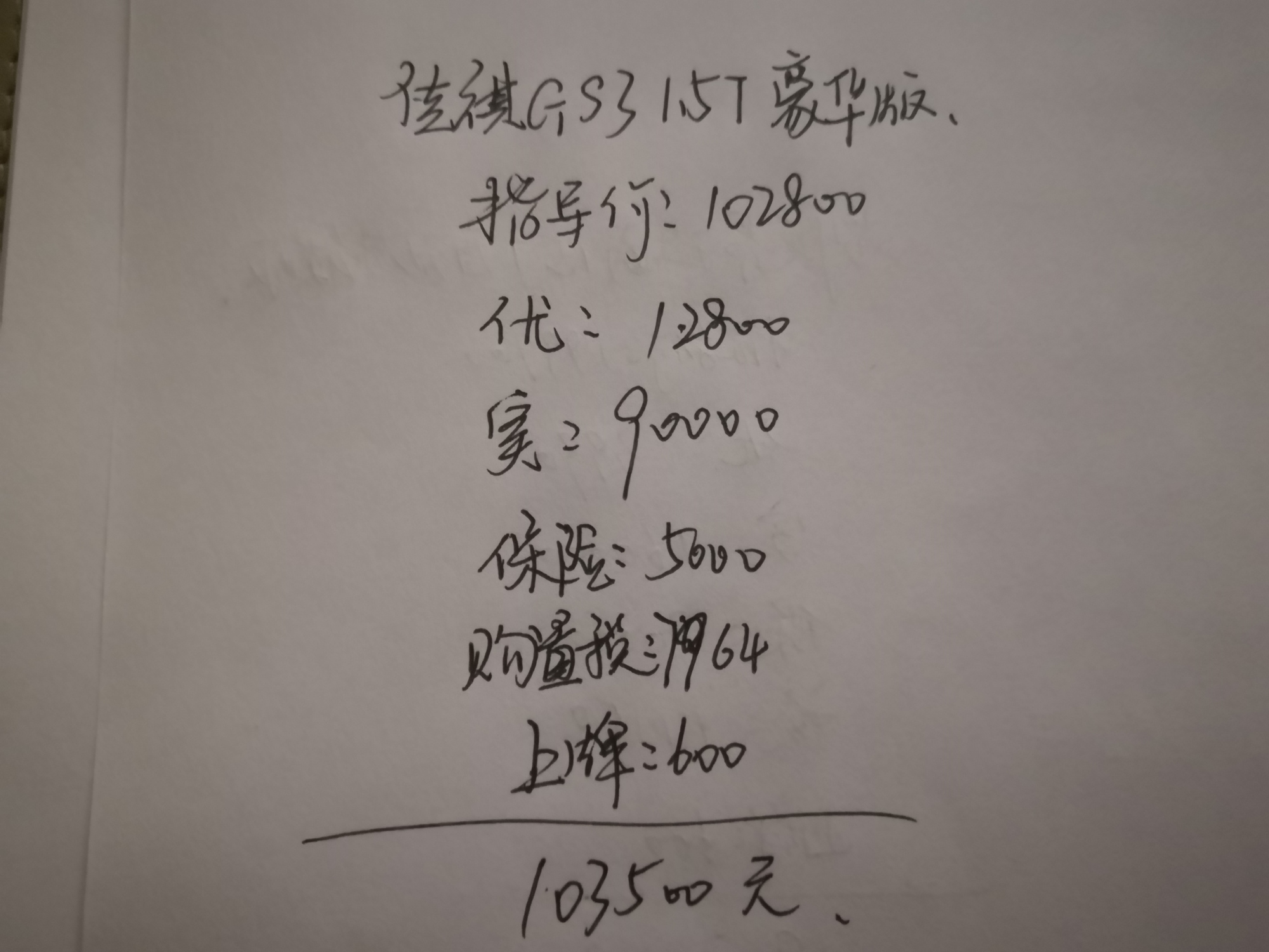 9万喜提传祺GS3，车主：月薪5000无压力，1.5T油耗才7个