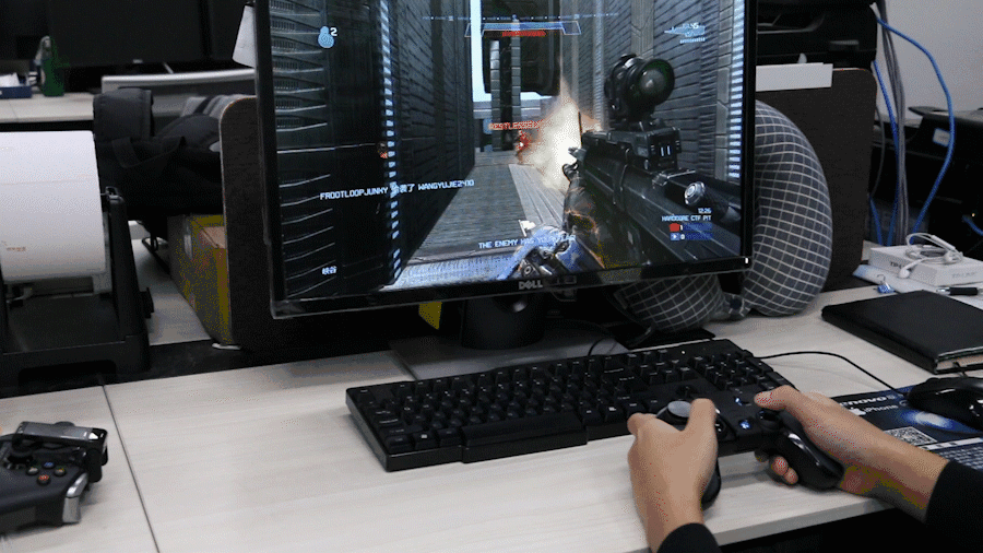 《光环：致远星》上线！电竞玩家装配仁魔刀锋电脑游戏手柄亲测评