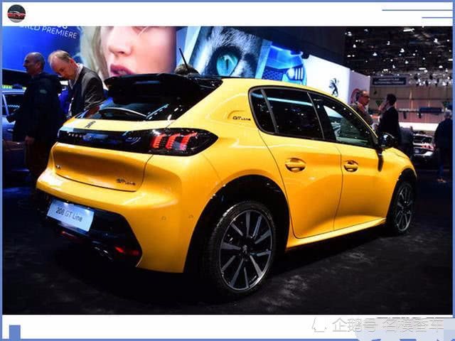 全新一代PEUGEOT208亮相,甩飞度十条街,钢炮感十足