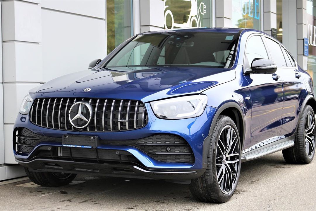 glc轿跑coupe,奔驰coupe轿跑 运动的轿跑气质 新款梅赛德斯-amg glc 43 coupe实车