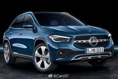 全新一代梅赛德斯-奔驰GLA官图发布