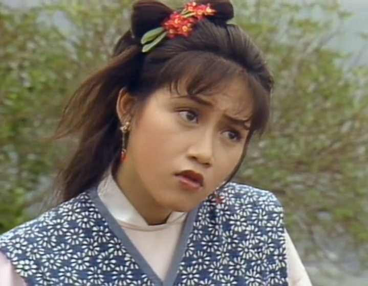 陈安莹曾在tvb八次出演金庸人物,其中三次都是演傻姑角色