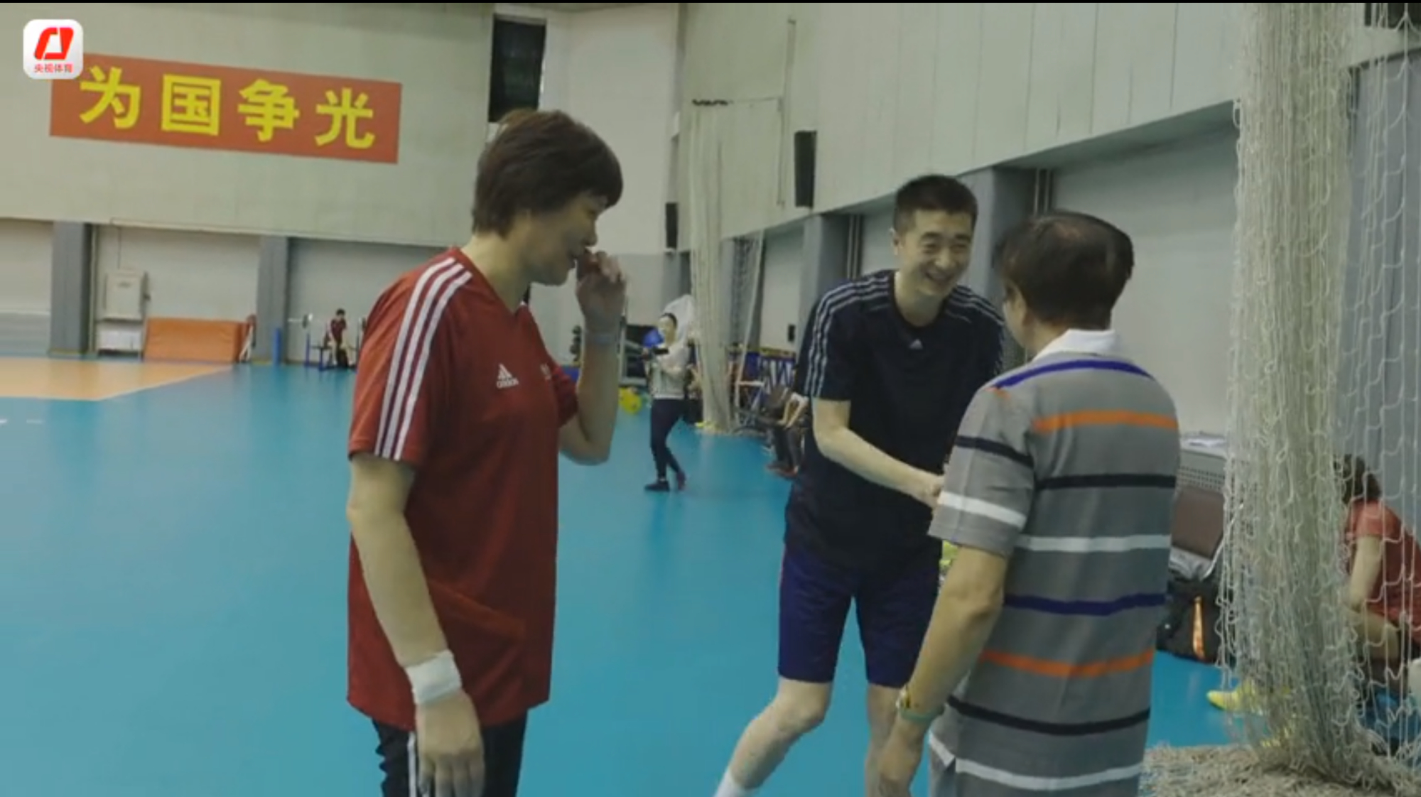 郎平为宋世雄介绍朱婷袁心玥:这都比海曼高 我184现在也就打二传