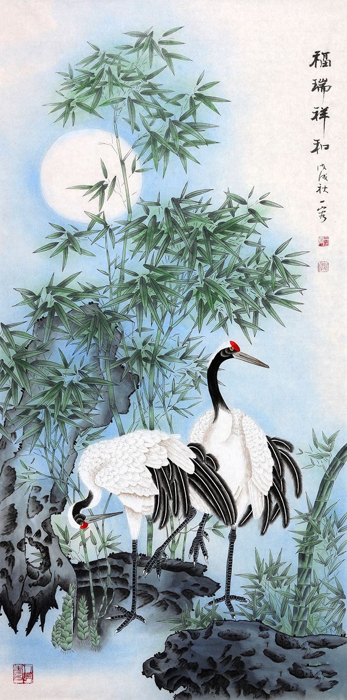 祝寿送长辈什么礼物好福寿延年花鸟画精品推荐