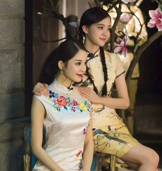 民国风造型的女星,各具风情特色.最炫民国风,只服古力