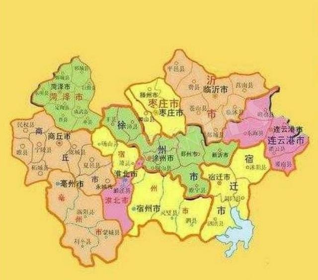 江苏省徐州市能否成为国家中心城市?淮海地区南到淮河