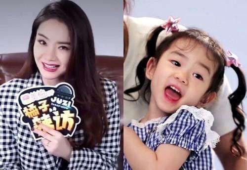 看戚薇的女儿再看杨颖的儿子, 有没有整容一目了然!